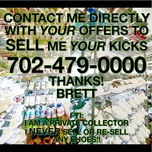 I’m a personal collector of SKATE SHOES, RUNNERS & KICKS. Send me ‘YOUR OFFERS’!